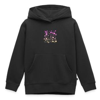 Ski - Kinder Premium Organic Hoodie - Schwarz - Vorne - AI Model Kid Male (0cm)