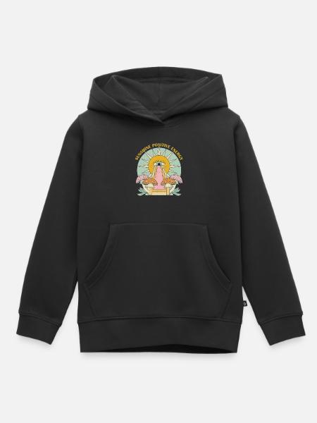 Graphique de motivation Sun Sunshine - Sweat Premium à capuche enfant bio - noir