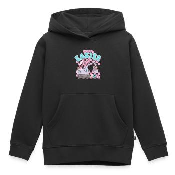 Joyeuses Pâques - Sweat Premium à capuche enfant bio - noir - Devant - AI Model Kid Male (0cm)