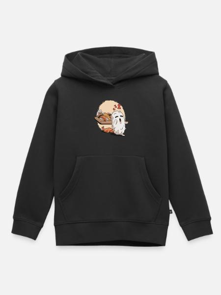 Köstliches Traum-Sushi - Kinder Premium Organic Hoodie - Schwarz