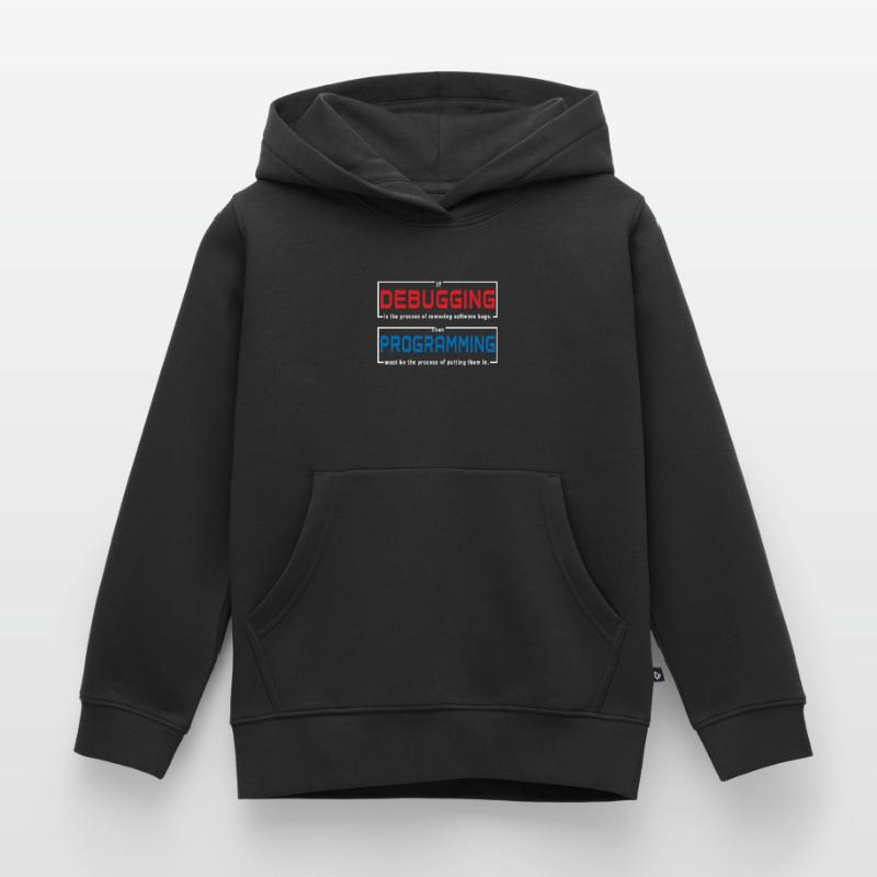 Debugging-Programmierung Kinder Premium Organic Hoodie