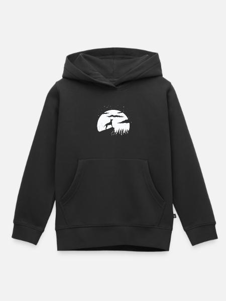 Cirneco dell Etna - Kinder Premium Organic Hoodie - Schwarz