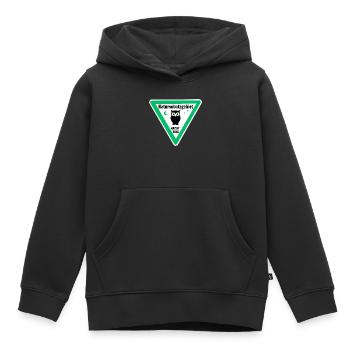 Naturschutzgebiet Nachteule - Kinder Premium Organic Hoodie - Schwarz - Vorne - AI Model Kid Male (0cm)