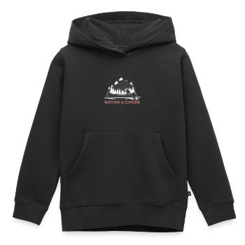 Wassersport - Kinder Premium Organic Hoodie - Schwarz - Vorne - AI Model Kid Male (0cm)