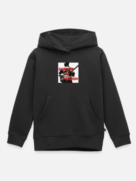 Strings Of Passion - Kinder Premium Organic Hoodie - Schwarz