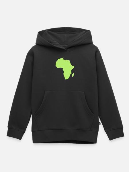 Africa - Kinder Premium Organic Hoodie - Schwarz
