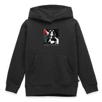 Befreit Palästina - Kinder Premium Organic Hoodie - Schwarz - Vorne - AI Model Kid Male (0cm)