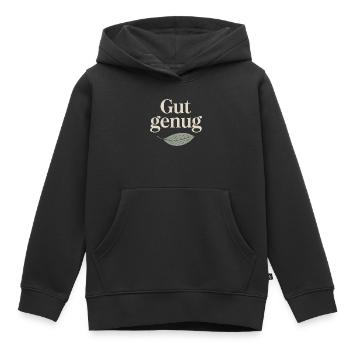 Gut Genug Selbstliebe Ich Bin Gut Genug Selbstwert - Kinder Premium Organic Hoodie - Schwarz - Vorne - AI Model Kid Male (0cm)