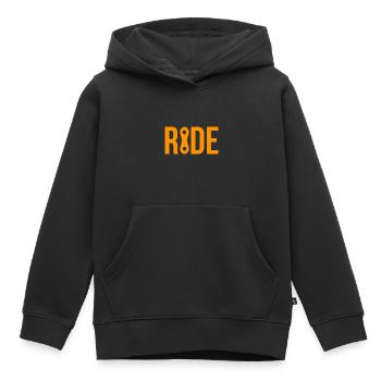 Ride Bicycle Bike Bike Gift - Kids Premium Organic Hoodie - black - Front - AI Model Kid Male (0cm)