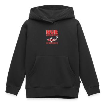 Koi - Kinder Premium Organic Hoodie - Schwarz - Vorne - AI Model Kid Male (0cm)
