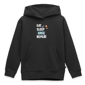 Bingo - Kinder Premium Organic Hoodie - Schwarz - Vorne - AI Model Kid Male (0cm)