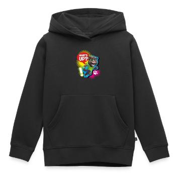 Talking Tom What´s Up? - Kinder Premium Organic Hoodie - Schwarz - Vorne - AI Model Kid Male (0cm)