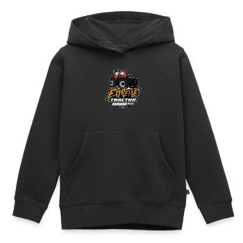 Traktor - Schlepper - Landwirt - Bauer - Kinder Premium Organic Hoodie - Schwarz - Vorne - AI Model Kid Male (0cm)