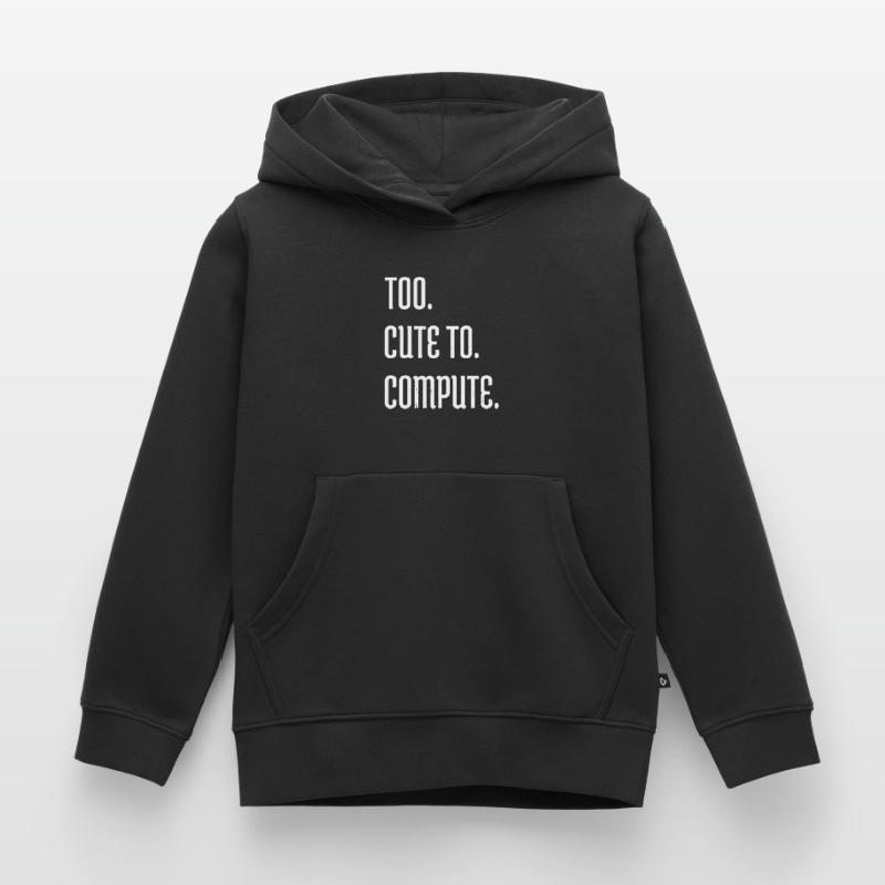 statement hacking coding hacking code Kids Premium Organic Hoodie