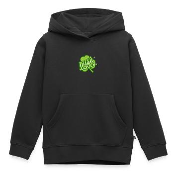 Irish Lover: Forever in Love with Ireland - Kinder Premium Organic Hoodie - Schwarz - Vorne - AI Model Kid Male (0cm)