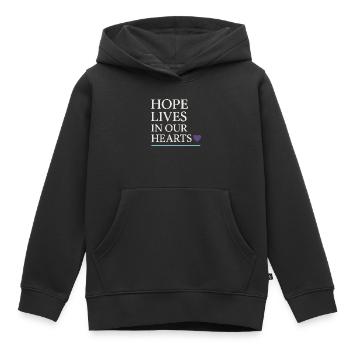 Suicide Loss Remembrance Walk Suicide - Kids Premium Organic Hoodie - black - Front - AI Model Kid Male (0cm)