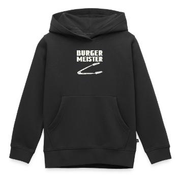 Champion citoyen - Sweat Premium à capuche enfant bio - noir - Devant - AI Model Kid Male (0cm)