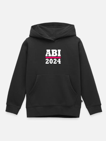Abi 2024 - Kinder Premium Organic Hoodie - Schwarz