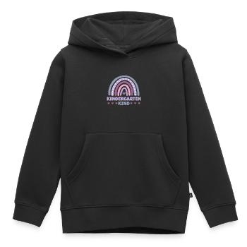 I'm now a kindergarten child 2024 - Kids Premium Organic Hoodie - black - Front - AI Model Kid Male (0cm)