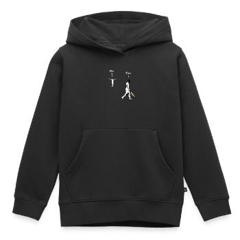 Cricket - Kids Premium Organic Hoodie - black - Front - AI Model Kid Male (0cm)