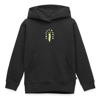 Granted vegetables - Kids Premium Organic Hoodie - black - Front - AI Model Kid Male (0cm)