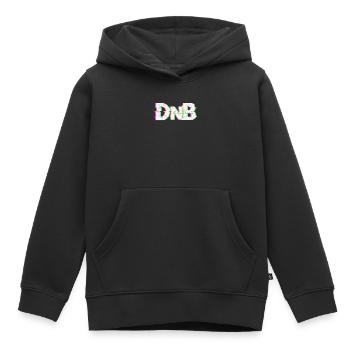 DnB - Drum n Bass - Kinder Premium Organic Hoodie - Schwarz - Vorne - AI Model Kid Male (0cm)