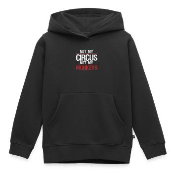 Karneval Fasching Fastnacht Helau Kostüm geschenk - Kinder Premium Organic Hoodie - Schwarz - Vorne - AI Model Kid Male (0cm)