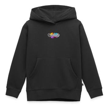 Kunst Art Künstler Künstlerin Kreativ Geschenk - Kinder Premium Organic Hoodie - Schwarz - Vorne - AI Model Kid Male (0cm)