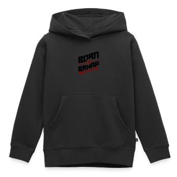 Eat Sleep Motocross Dirt Bike Braap Shirt - Kinder Premium Organic Hoodie - Schwarz - Vorne - AI Model Kid Male (0cm)