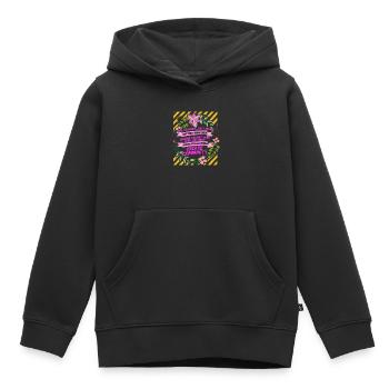 sauver la planète - Sweat Premium à capuche enfant bio - noir - Devant - AI Model Kid Male (0cm)