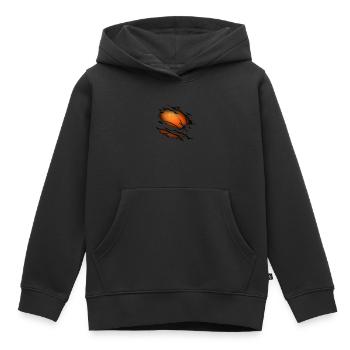 Basketball Basketballer Basket Basketball Team - Kids Premium Organic Hoodie - black - Front - AI Model Kid Male (0cm)