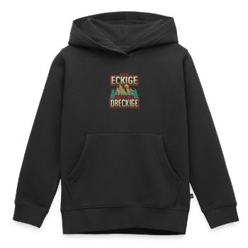 Offroad Geländewagen 4x4 Allrad - Kinder Premium Organic Hoodie - Schwarz - Vorne - AI Model Kid Male (0cm)