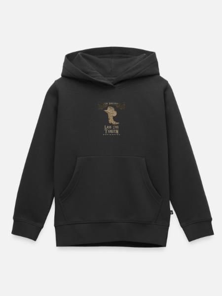Frau Linedance Lass Uns Tanzen Geschenk - Kinder Premium Organic Hoodie - Schwarz