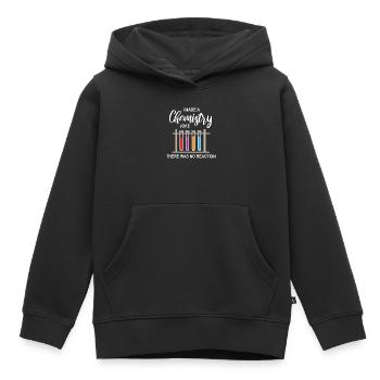 Chemie - Kinder Premium Organic Hoodie - Schwarz - Vorne - AI Model Kid Male (0cm)