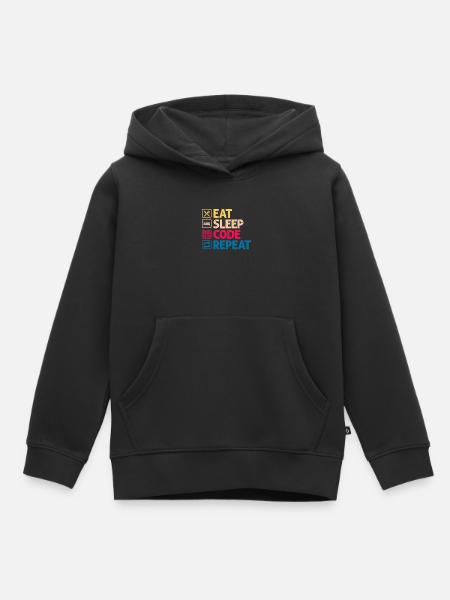 Programmierer - Kinder Premium Organic Hoodie - Schwarz