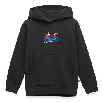 Medizin Student - Kinder Premium Organic Hoodie - Schwarz - Vorne - AI Model Kid Male (0cm)