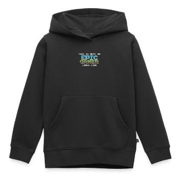 Gamer - Kids Premium Organic Hoodie - black - Front - AI Model Kid Male (0cm)