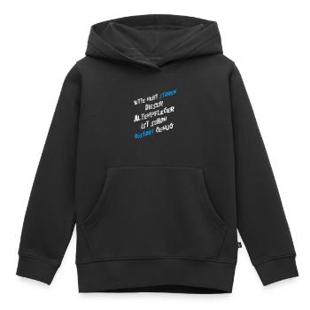 Altenpfleger - Pflege - Kinder Premium Organic Hoodie - Schwarz - Vorne - AI Model Kid Male (0cm)