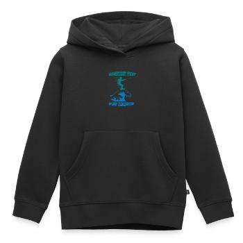 Wakeboard - Kinder Premium Organic Hoodie - Schwarz - Vorne - AI Model Kid Male (0cm)