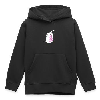 diabetes - Kids Premium Organic Hoodie - black - Front - AI Model Kid Male (0cm)