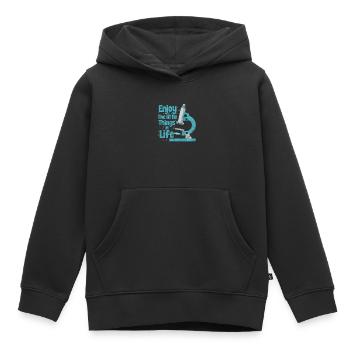 Biologie Wissenschaft Chemie Labor Geschenk - Kinder Premium Organic Hoodie - Schwarz - Vorne - AI Model Kid Male (0cm)