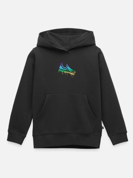 Schuh - Kinder Premium Organic Hoodie - Schwarz