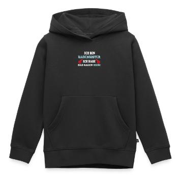 Bademeister - Kinder Premium Organic Hoodie - Schwarz - Vorne - AI Model Kid Male (0cm)