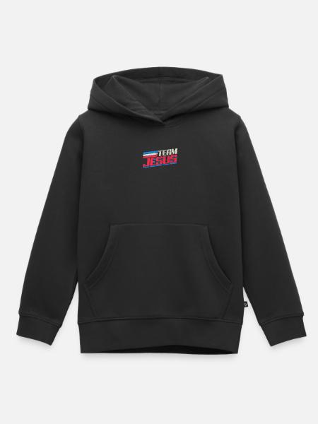 Jesus - Kinder Premium Organic Hoodie - Schwarz