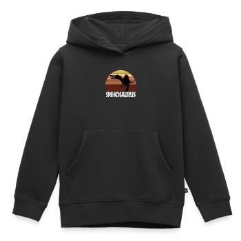Spinosaurus - Kinder Premium Organic Hoodie - Schwarz - Vorne - AI Model Kid Male (0cm)