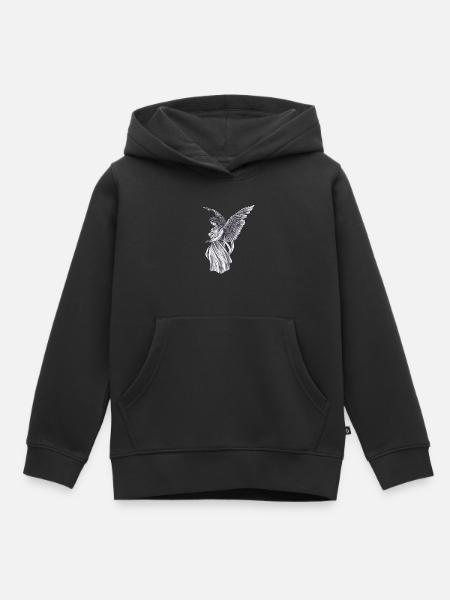 Engel Mystisch Altar Himmel Flügel Symbol Style - Kinder Premium Organic Hoodie - Schwarz