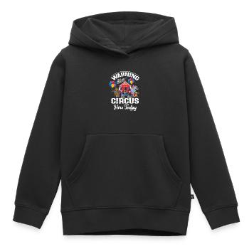 Zirkus Kindergeburtstag Zirkus Mottoparty Kostüm - Kinder Premium Organic Hoodie - Schwarz - Vorne - AI Model Kid Male (0cm)