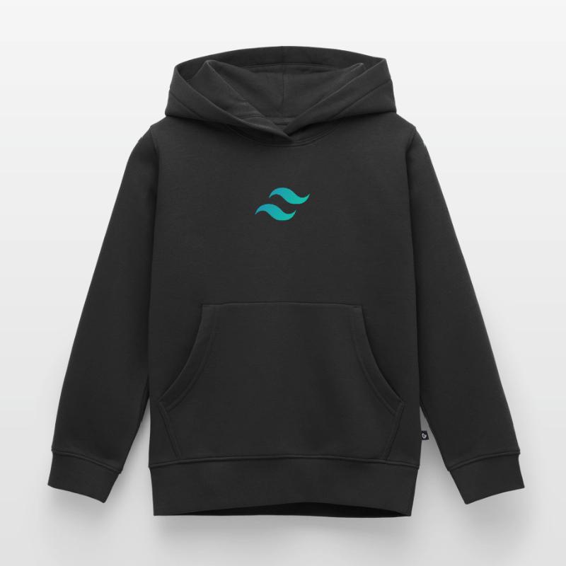 Rückenwind CSS Mark - CSS Framework Programmer Coder Kinder Premium Organic Hoodie