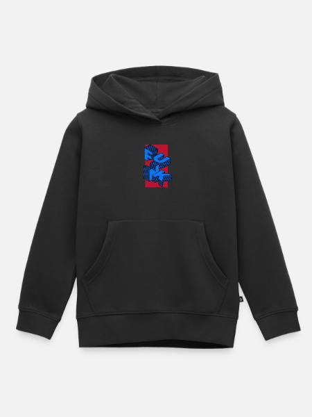 Funky Funk Musik - Kinder Premium Organic Hoodie - Schwarz
