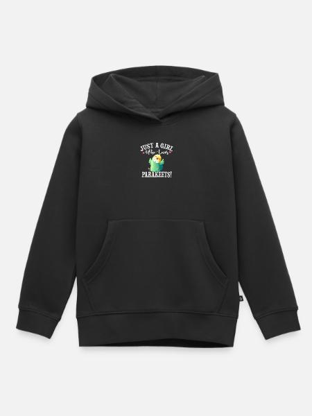 Sittich - Kinder Premium Organic Hoodie - Schwarz